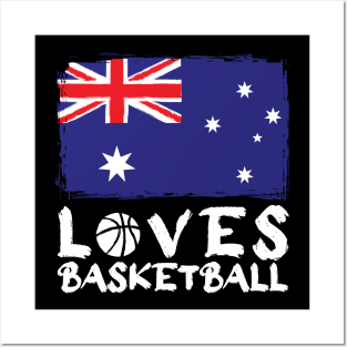 Australia Loves Basketball Posters and Art